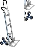 TOPDEEP Treppensteiger-Sackkarre aus Aluminium, 45,7 x 19,1 cm,...