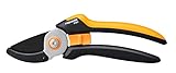 Fiskars Amboss-Gartenschere L, Solid, P361, Für trockene Zweige und Äste,...