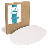 Calmwaters® WC Sitz, weißer Toilettensitz Elements 2, Thermoplast...