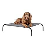 Navaris erhöhtes Hundebett mit Kühlungseffekt 90x64x20cm - Outdoor...