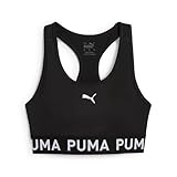 PUMA Damen 4keeps Elastic Bra Sport-BHS, Puma Black, M EU