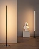 EDISHINE 2 Stück LED Stehlampe Dimmbar, Minimalistische Ecklampe...