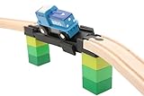 Locorico - Unfallbrücke für Zug aus Holz, kompatibel mit Brio Lillabo...