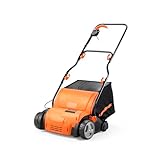 LawnMaster 1350W Rasen-Vertikutierer Rasenrechen Belüfter...