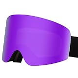 Kcjhagbd Snowboardbrille, UV-Schutz, doppellagig, Anti-Beschlag-Skibrille,...