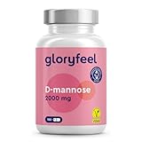 gloryfeel D-Mannose hochdosiert - 2000 mg reine D Mannose pro Tagesportion...