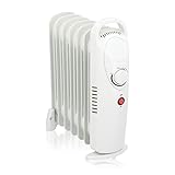 alpina Öl Heizkörper Elektrisch – Ölradiator Heizung 850W – Elektro...