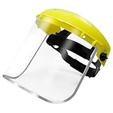 CCLIFE Gesichtsschutz mit Aluminiumverstärkten, Schutzvisier mit...