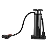 BUGUUYO Fußluftpumpe Fahrradreifen Hochdruck Langlebig rutschfeste Basis...