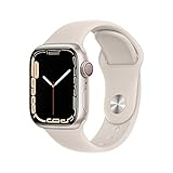 Apple Watch Series 7 GPS + Cellular 41mm Aluminiumgehäuse Starlight...
