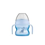 MAM Starter Cup Baby Trinklernbecher (150 ml), Trinkbecher für erste...