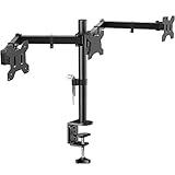 HUANUO Monitorhalterung für 3 Monitore von 13-27 Zoll (Bildschirmbreite...