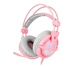 Sades A6 USB-Gaming-Headset, 7.1 Surround Sound PC, Gaming-Headset, mit...