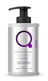 Qure Silbershampoo Anti Gelbstich - Ideal für keratin Haarglättung -...