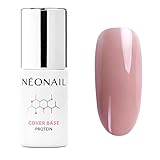 NEONAIL UV Nagellack Base Coat Gel UV Cover Base Protein Pure Nude 7,2 ml...