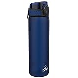 ion8 Trinkflasche, 500 ml, Auslaufsicher, Einhandöffnung, Sichere...