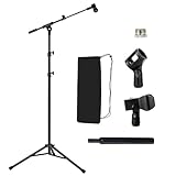 Lemxadd Mikrofonständer Boden Mikrofonstativ für Blue Yeti Shure SM58...