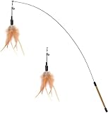 Pawaboo Katzenspielzeug - Interaktives Katzenangel Katze Spielzeug...