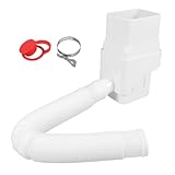 WRITWAA Regenwasserumleitungsset für 2 X3 Standard Fallrohre...