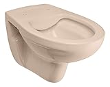 Calmwaters® Spülrandloses Hänge WC in Beige-Bahamabeige, Wand WC Abgang...