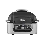 Ninja Foodi Grill & Airfryer, 5,7L Heißluftfritteuse, Air Fryer,...