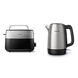 Philips Domestic Appliances HD2516/90 Daily Collection Toaster, Kunststoff...