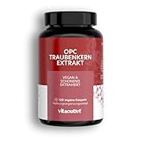 vitaoutlet | OPC Traubenkernextrakt | 120 hochdosierte Kapseln für 4...