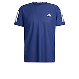 adidas Herren Own The Run T-Shirt Hemd, Dunkelblau, L