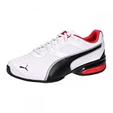 PUMA Herren Tazon 6 FM Low-Top Trainer, Puma White-Puma Black-Puma Silver,...