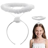 Haarreif Heiligenschein weiß Engel, Halloween Engel Haarreif...