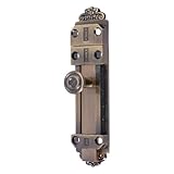 Alipis Sicherheits Schieberiegel Vintage Stil 4 Zoll aus Antikem Kupfer...