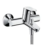 hansgrohe Focus - Badewannenarmatur Aufputz für 2 Verbraucher,...