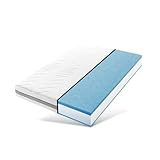 Taschenfederkernmatratze 160x200 cm, Premium 7-Zonen Matratze H3 H4,...