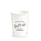 Zeller 19345 Vorratsdose Knoblauch, Metall, weiß, ca. Ø 7,4-9,3 x 12 cm,...