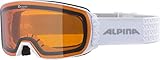 ALPINA NAKISKA - beschlagfreie, rahmenlose OTG Skibrille mit 100% UV-Schutz...