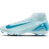 Nike Herren Zoom Superfly 10 Acad Fg/Mg Fussballschuh, Glacier Blue/Blue...