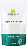 GREENDOOR Kopfhaut Peeling Wintergrün Pfefferminze 220g gegen trockene...