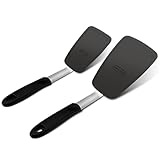 Unicook Silikon Pfannenwender Set - Pfannkuchenwender Silikon, Spatula...