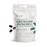 mammaly Grünlippmuschel-Drops Hundeleckerli 110g – Gelenktabletten für...