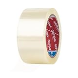 GRIFEMA GA4003-1, Geräuscharmes Paketklebeband, Paketband für Versand,...