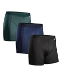 DANISH ENDURANCE 3er Pack Sport Boxershorts Herren, Mit regulärem oder...