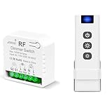 Kabelloser Dimmer Funk Lichtschalter Mit Fernbedienung, Tedeligo AC230V...