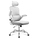 DEVAISE Bürostuhl Ergonomisch: Schreibtischstuhl mit Verstellbarer...