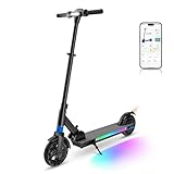 E-RIDES E Scooter Kinder,LED-Anzeige,Faltbarer und Höhenverstellbar...