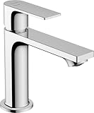 hansgrohe Rebris E - Waschtischarmatur ohne Ablauf, energiesparend...