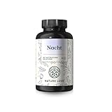 NATURE LOVE® Nacht - 90 Kapseln - mit natürlichem Melatonin, Ashwagandha,...