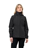 Jack Wolfskin Damen Stormy Point Jacket, Schwarz, S EU