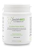 Zeolith MED Premium 60g Detox-Pulver, Medizinprodukt, ultrafeines 9µm...