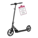 HUDORA Scooter Up 200 - Geräuscharmer Aluminium-Roller für bis zu 100kg -...