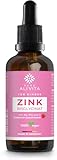 ALIVITA Zink Bisglycinat mit Vitamin C, Vitamin B6 und B12-30ml Tropfen...